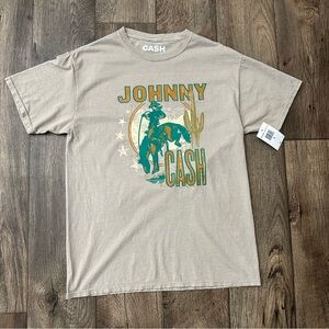 Johnny Cash Cowboy Shirt Women Size S
